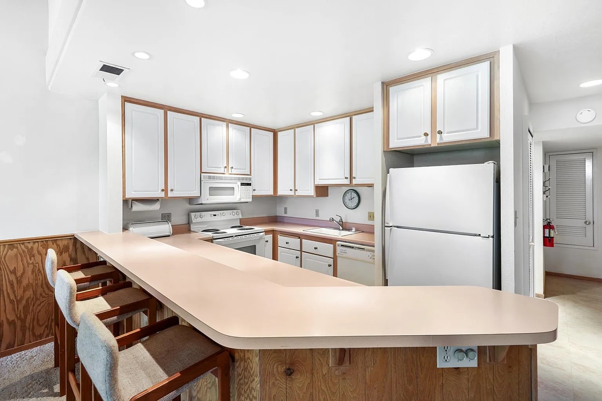 Lake Haus: la cocina antes
